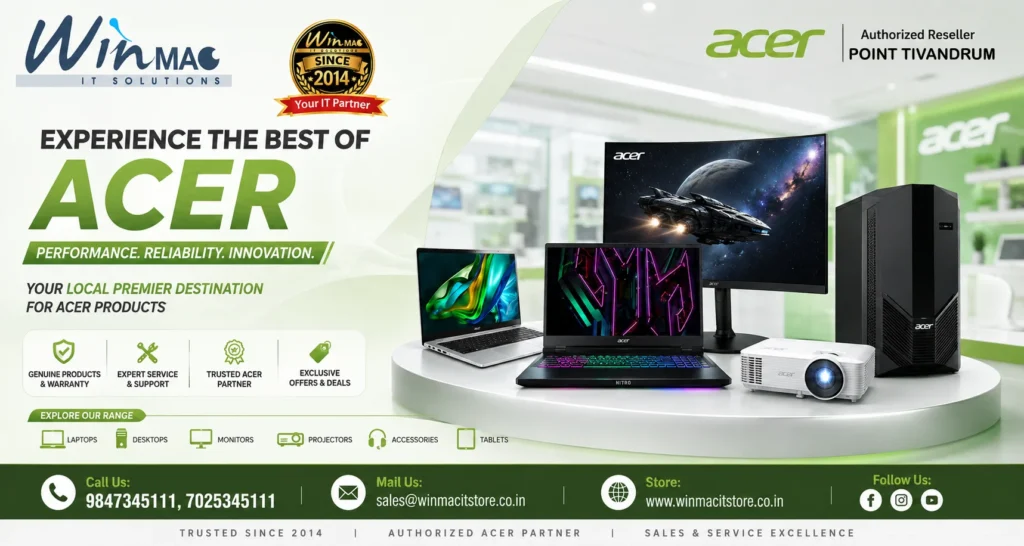 Acer Point Trivandrum – WinMac IT Solutions